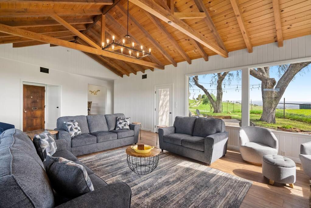 Vina Vista Estate With Heated Pool & 360 Views Villa Paso Robles Exterior photo